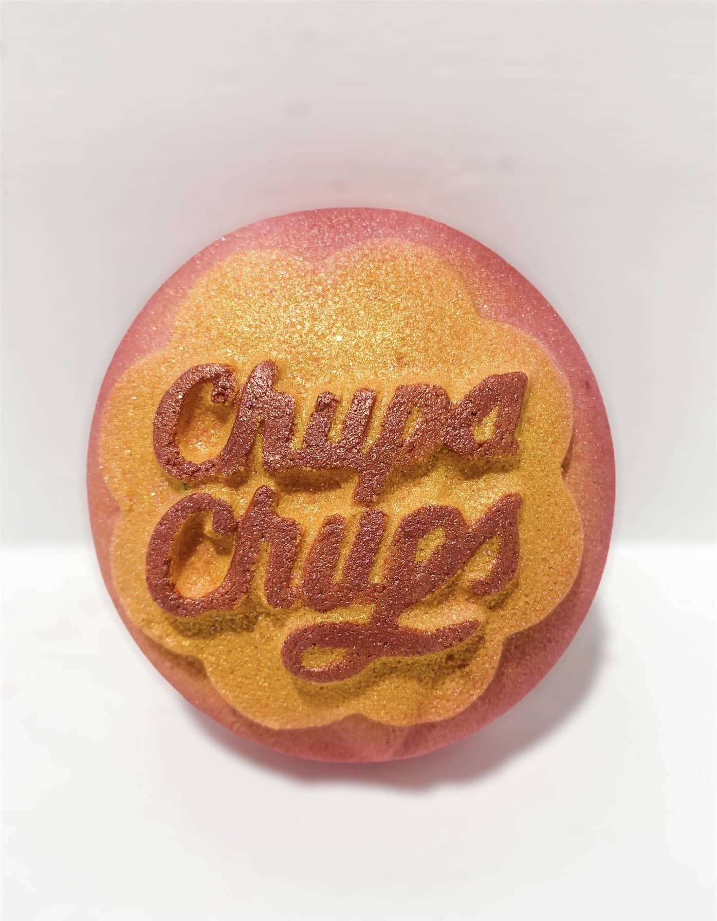 Chupa chups bath bomb